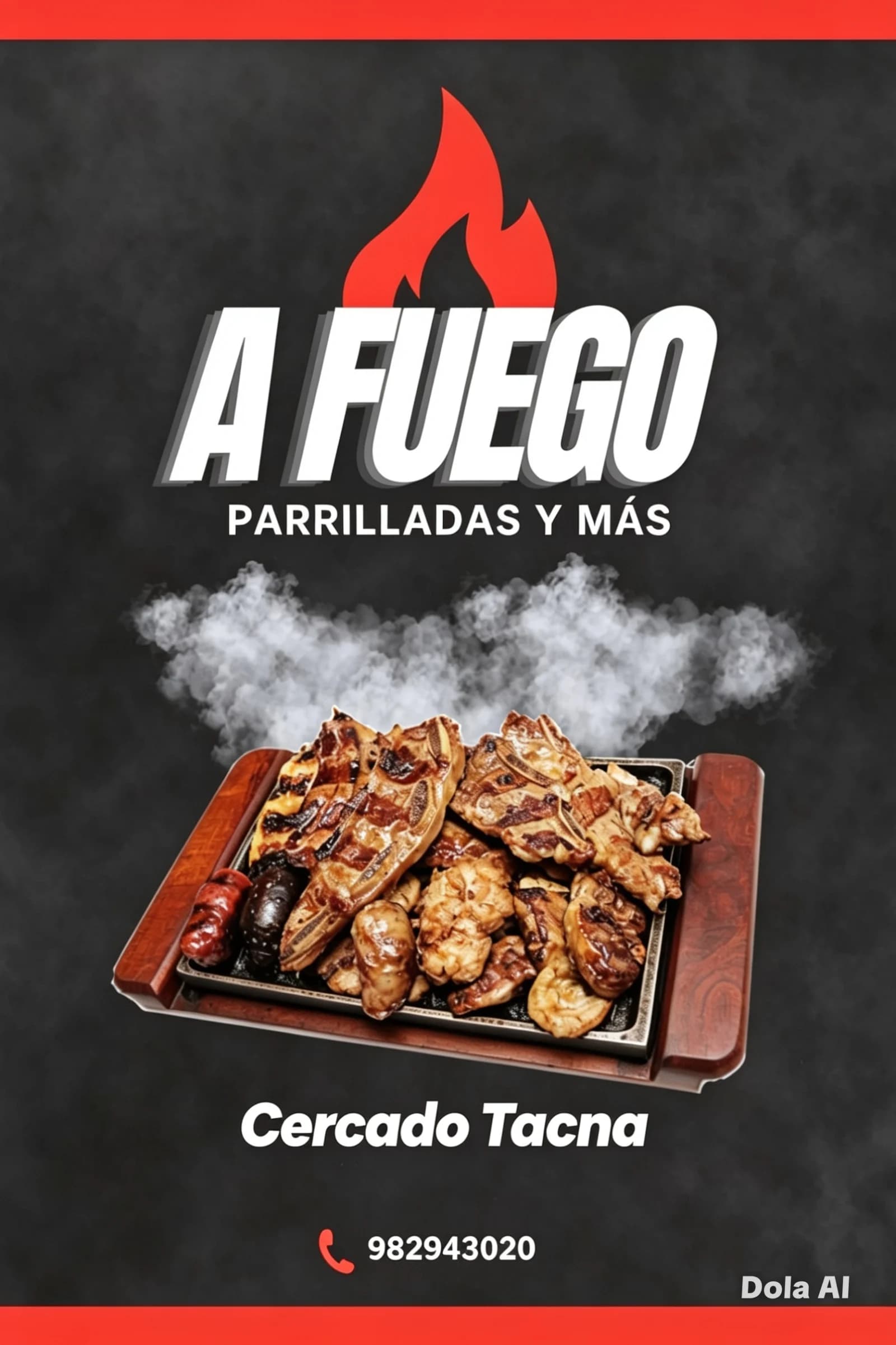 A Fuego — carta 1