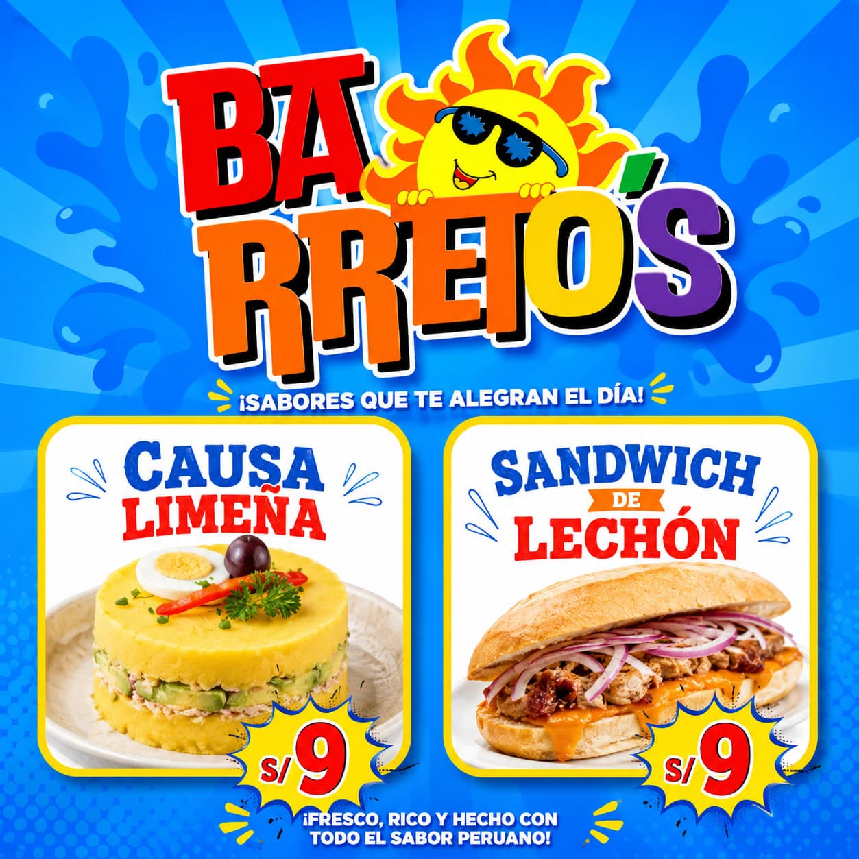 Barreto's — carta 1