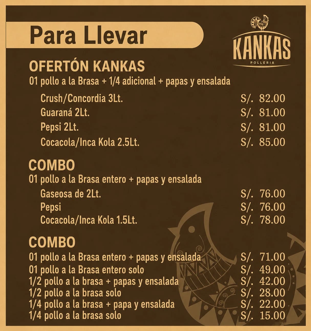 Kankas — carta 1