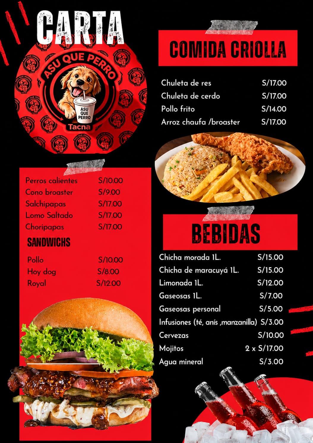 Asu que Perro — carta 1